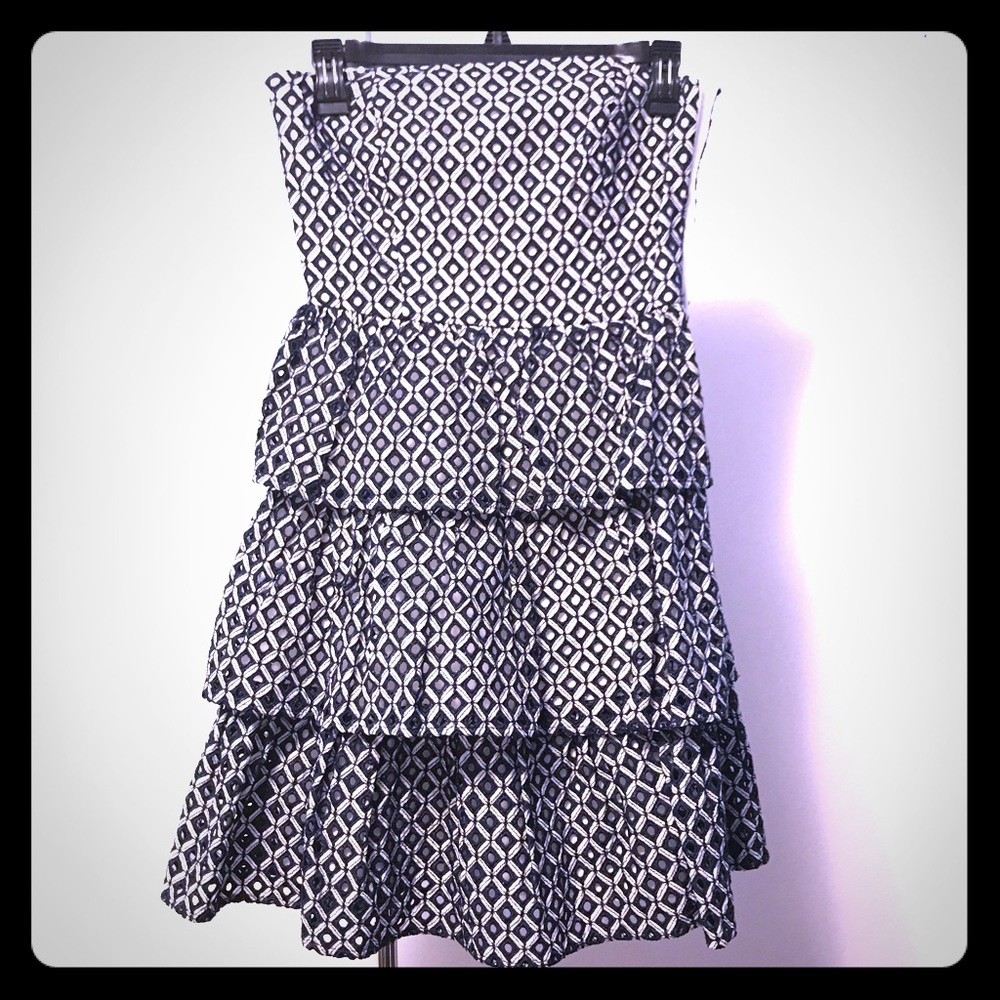 WHBM Strapless Summer Dress